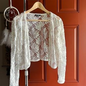 Krishna sequined lace jacket